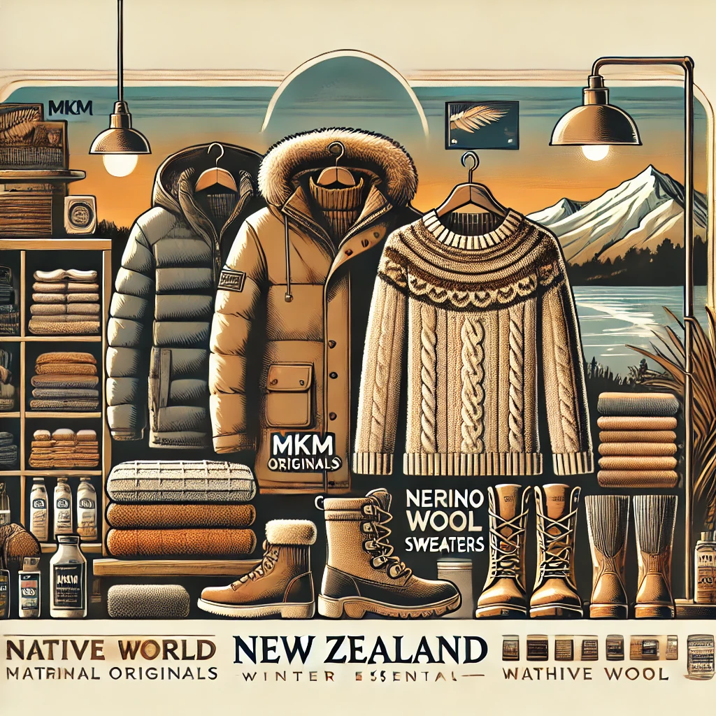winter clothing essentials in New Zealand